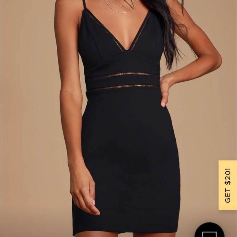 Lulus Cocktails and Confidence Bodycon Mini Dress